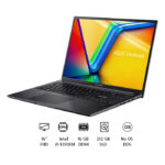 ASUS Vivobook X1605VA-MB325 – Intel Core i9-13900H – 16GB RAM – 512GB SSD – 16" WUXGA – DOS – Indie Black