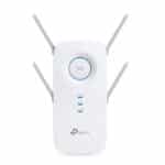 ⁦موسع نطاق WiFi TP-Link RE650 AC2600 – مزدوج النطاق لتعزيز سرعة واستقرار الإنترنت باللون الأبيض⁩ - الصورة ⁦5⁩