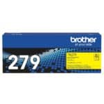 Brother Laser Toner Cartridge Genuine TN279Y, Yellow – Page Yield Up to 1,200 Pages - Delivery within 7 days