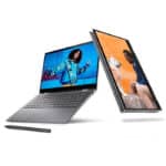 Dell Inspiron 14 5410 Convertible Laptop, 11th Gen Intel Core i3-1125G4, 14 Inch FHD, 256GB SSD, 4 GB RAM, Intel® UHD Graphics, Windows 10 Home, English-Arabic Keyboard, Silver - Image 9