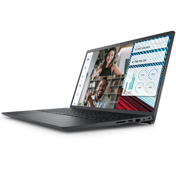 لاب توب ديل فوسترو 3520، انتل كور i7-1255U، شاشة 15.6بوصة، هارد 512 جيجا SSD، رام 8 جيجا، كارت شاشة انتل يو اتش دي، بدون نظام تشغيل – اسود
