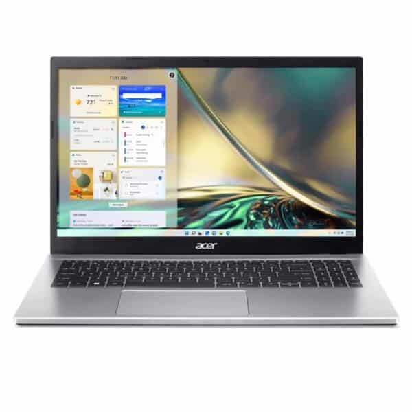 لابتوب أيسر Aspire 3 EX215-55 (الموديل: NX.EGYEM.00K)، معالج Intel Core i3-1215U من الجيل الثاني عشر، ذاكرة RAM سعة 4 جيجابايت، قرص SSD بسعة 512 جيجابايت، شاشة 15.6 بوصة FHD IPS، نظام تشغيل Windows 11، لون رمادي حديدي (Iron Grey)