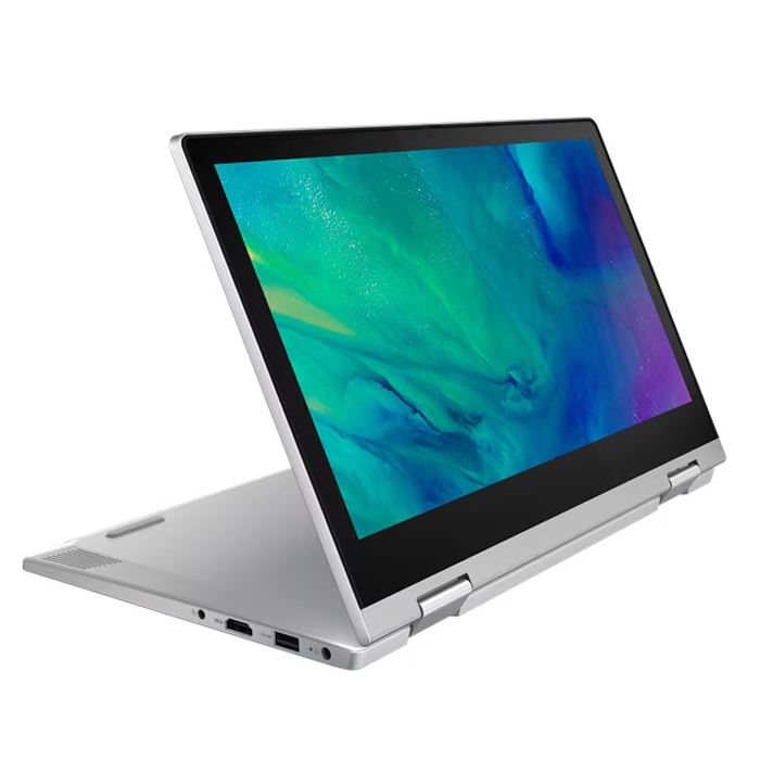 010400100010 لابتوب لينوفو فليكس 3 – معالج Intel Celeron N4020 – ذاكرة 4 جيجابايت – تخزين 128 جيجابايت SSD – شاشة لمس 11.6 بوصة – ويندوز 10 - الصورة 1