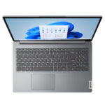 ⁦لابتوب لينوفو ايديا باد 3 موديل 82H803ANAD بمعالج انتل كور i5-1155G7، ذاكرة 8 جيجابايت، تخزين 256 جيجابايت SSD، شاشة 15.6 بوصة فل اتش دي، رسومات مدمجة، نظام دوس، لون رمادي جليدي⁩ - الصورة ⁦8⁩