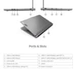 ⁦لينوفو ليجن 5 (83DG00CWAD) – إنتل Core i7-14650HX – رام 16 جيجابايت – 1 تيرابايت SSD – RTX 4050 6GB – شاشة 16.0" WQXGA – بدون نظام تشغيل⁩ - الصورة ⁦2⁩