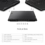 ⁦لينوفو ليجن برو 5 (83DF00DGAD) – إنتل Core i9-14900HX – رام 32 جيجابايت – 1 تيرابايت SSD – RTX 4060 8GB – شاشة 16" FHD – بدون نظام تشغيل⁩ - الصورة ⁦2⁩