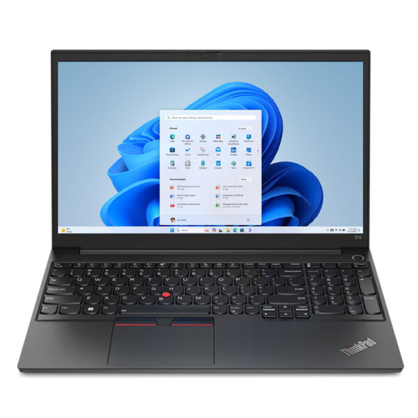 لابتوب لينوفو ثينك باد E15 الجيل الرابع (الموديل: 21E60089AD)، معالج Intel Core i5-1235U من الجيل الثاني عشر، ذاكرة RAM سعة 8 جيجابايت، قرص SSD سعة 256 جيجابايت، شاشة 15.6 بوصة FHD IPS بإضاءة 300nits، كرت شاشة Intel Iris Xe، بدون نظام تشغيل، ضمان سنتين