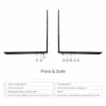 ⁦لينوفو ثينك باد E16 (21MA001LAD) – معالج Intel Core i7-155H – ذاكرة 16 جيجابايت – 512 جيجابايت SSD – رسوميات مدمجة – بدون نظام تشغيل – شاشة 16 بوصة FHD⁩ - الصورة ⁦2⁩