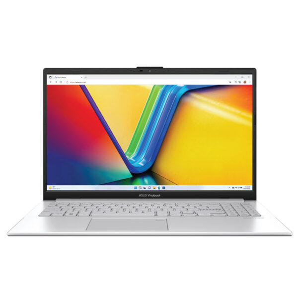 أسوس VivoBook E1504GA-NJ255 – معالج إنتل Core i3-N305 – ذاكرة 8 جيجابايت – 256 جيجابايت SSD – شاشة 15.6 بوصة FHD – نظام DOS – لون كول سيلفر