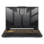 لابتوب الألعاب ASUS TUF Gaming FX507ZC4-HN321، معالج Intel Core i5-12500H الجيل 12، ذاكرة 8 جيجابايت DDR4، تخزين 512 جيجابايت SSD، بطاقة رسومات NVIDIA GeForce RTX 3050 سعة 4 جيجابايت، شاشة 15.6 بوصة FHD، نظام تشغيل Windows 11