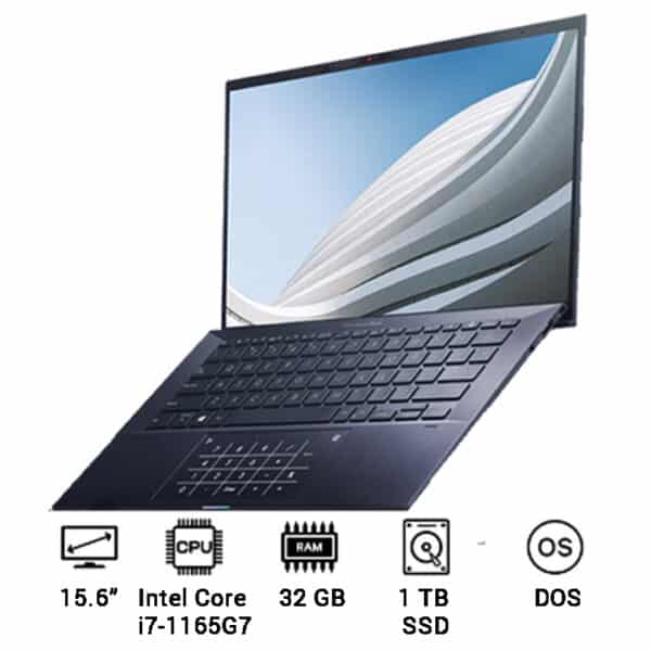 أسوس ExpertBook B9 (B9400CEA-KC0261R) – انتل كور i7-1165G7 – 16 جيجابايت رام – 1 تيرابايت SSD – شاشة 14 بوصة – كرت شاشة Iris Xe – ويندوز 10 برو