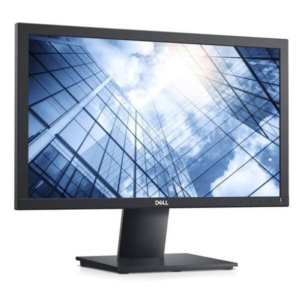 شاشة DELL E2020H بحجم 19.5 بوصة (49.5 سم) – دقة 1600 × 900، لوحة TN، معدل تحديث 60Hz، منافذ VGA وDisplayPort، لون أسود