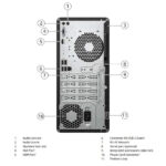 ⁦جهاز كمبيوتر مكتبي HP 290 G9 TWR – معالج Intel Core i5-12400، ذاكرة RAM 4 جيجابايت، قرص صلب 1 تيرابايت HDD، بدون نظام تشغيل (Free DOS)، تصميم برج⁩ - الصورة ⁦3⁩