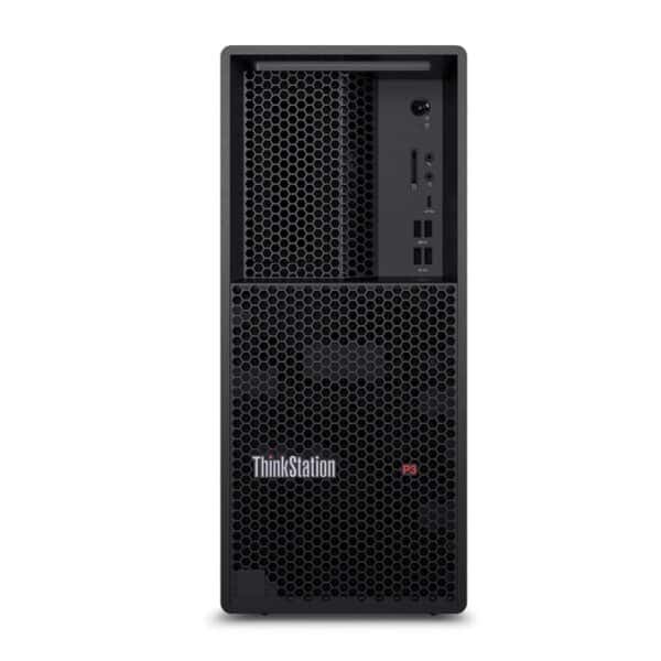 محطة العمل Lenovo ThinkStation P3 (30GSS1P900) – معالج Intel Core i9-14900H، 32 جيجابايت RAM، 1 تيرابايت SSD، بطاقة رسومات RTX 4 جيجابايت، ويندوز 11 برو، ضمان 3 سنوات