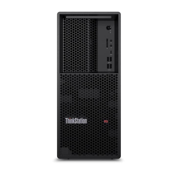 020501400001 محطة العمل Lenovo ThinkStation P3 (30GSS1P900) – معالج Intel Core i9-14900H، 32 جيجابايت RAM، 1 تيرابايت SSD، بطاقة رسومات RTX 4 جيجابايت، ويندوز 11 برو، ضمان 3 سنوات - الصورة 1
