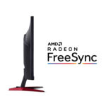 ⁦شاشة الألعاب أيسر نيترو VG270 Sbmiipx مقاس 27 بوصة بدقة فل إتش دي، لوحة IPS، تردد حتى 165 هرتز مع تقنية فري سينك، وزمن استجابة يصل إلى 0.1 مللي ثانية، مزودة بمنافذ DisplayPort وHDMI، باللون الأسود⁩ - الصورة ⁦3⁩