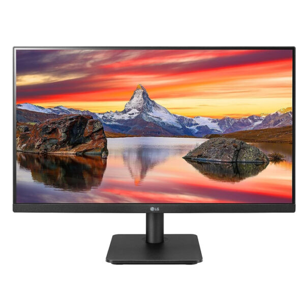 LG 24MP400-B Monitor – 24-Inch Full HD IPS Display, 75Hz Refresh Rate, Borderless Design, HDMI & VGA, Eye Comfort, Black