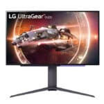 شاشة الألعاب إل جي UltraGear 27GS95QE-B – مقاس 27 بوصة، شاشة OLED، دقة WQHD، معدل تحديث 240Hz، زمن استجابة 0.03ms (GtG)
