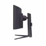 ⁦شاشة LG 45GR75DC-B منحنية 45 بوصة UltraGear QHD - HDR10، 200Hz، 1ms، AMD FreeSync، أسود⁩ - الصورة ⁦3⁩