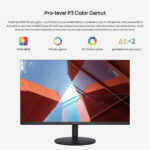 ⁦شاشة هواوي B3 241H - HDMI، DC، أسود⁩ - الصورة ⁦2⁩