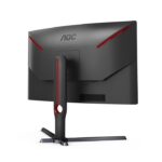 ⁦شاشة الألعاب AOC CQ27G3Z مقاس 27 بوصة – دقة 2560×1440 QHD، لوحة VA منحنية، معدل تحديث 240 هرتز، زمن استجابة 0.5 مللي ثانية، تقنية Adaptive Sync، انحناء 1500R، منافذ HDMI + DisplayPort، اللون الأسود⁩ - الصورة ⁦6⁩