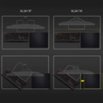 ⁦شاشة الألعاب BenQ ZOWIE XL2411K – مقاس 24 بوصة، دقة FHD، معدل تحديث 144 هرتز، زمن استجابة 1 مللي ثانية، تقنية DyAc، مثالية للألعاب التنافسية⁩ - الصورة ⁦3⁩