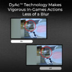 BenQ ZOWIE XL2546K 24.5" Gaming Monitor – 240Hz Refresh Rate, 0.5ms Response Time, Full HD 1920×1080, DyAc+ Technology, Black eQualizer, S-Switch, Shielding Hood, HDMI + DisplayPort, Shield Grey - Image 2