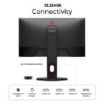 BenQ ZOWIE XL2540K 24.5" Esports Gaming Monitor – Full HD 1920×1080, 240Hz Refresh Rate, 1ms Response Time, DyAc Technology, Black eQualizer, S-Switch, HDMI + DisplayPort, VESA Mount, Black - Image 2