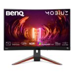 BenQ MOBIUZ EX2710R 27" Curved Gaming Monitor – 165Hz Refresh Rate, 1ms MPRT, WQHD 2560×1440 Resolution, HDRi Technology, FreeSync Premium, Built-in Speakers, HDMI + DisplayPort – Dark Grey