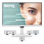 BenQ GW2790QT – 27-Inch 2K QHD IPS Monitor, 75Hz Refresh Rate, 5ms GtG Response Time, 16.7 Million Colors, Daisy Chain Support, USB-C ×2, USB 3.2 ×3, HDMI 1.4, DisplayPort 1.2, White