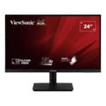 شاشة ViewSonic VA2406-H مقاس 23.8 بوصة – فل اتش دي، 100Hz، زمن استجابة 1ms، لوحة VA، منافذ HDMI + VGA، لون أسود