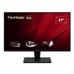 شاشة ViewSonic VA2715-H مقاس 27 بوصة – فل اتش دي، لوحة VA، معدل تحديث 100Hz، زمن استجابة 1ms، منافذ VGA و HDMI، لون أسود