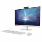 ⁦كمبيوتر HP 27-CR0002I الكل في واحد – معالج Intel Core i7-1355U، ذاكرة 16 جيجابايت، تخزين 512 جيجابايت SSD، شاشة 27 بوصة تعمل باللمس FHD، بلوتوث، أبيض⁩ - الصورة ⁦3⁩