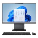 لينوفو Neo 50a-24 G5 AIO (12SC002BAX) – معالج Intel Core i7-13620H، ذاكرة 16 جيجابايت، تخزين 512 جيجابايت SSD، شاشة 23.8 بوصة تعمل باللمس، كرت شاشة مدمج، DOS، أسود