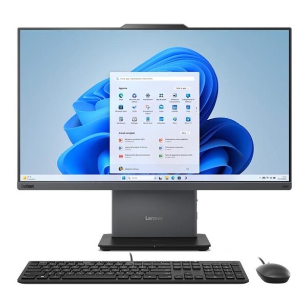Lenovo Neo 50a-24 G5 AIO (12SC002BAX) – Intel Core i7-13620H, 16GB RAM, 512GB SSD, 23.8″ FHD Touch Display, Integrated Graphics, DOS, Black
