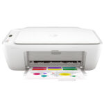 طابعة HP DeskJet 2710 الكل في واحد – طباعة، نسخ، مسح ضوئي، اتصال Wi-Fi، دعم تطبيق HP Smart، لون أبيض