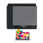 ⁦طابعة HP Smart Tank 515 اللاسلكية الكل في واحد – طباعة، نسخ، مسح ضوئي، نظام حبر مدمج، واي فاي، دعم تطبيق HP Smart، طباعة ملونة، شاشة LCD – أسود⁩ - الصورة ⁦2⁩