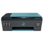 ⁦طابعة HP Smart Tank 516 اللاسلكية الكل في واحد – طباعة، نسخ، مسح ضوئي، خزان حبر مدمج قابل لإعادة التعبئة، واي فاي، دعم تطبيق HP Smart، شاشة LCD – أزرق⁩ - الصورة ⁦5⁩