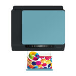 ⁦طابعة HP Smart Tank 516 اللاسلكية الكل في واحد – طباعة، نسخ، مسح ضوئي، خزان حبر مدمج قابل لإعادة التعبئة، واي فاي، دعم تطبيق HP Smart، شاشة LCD – أزرق⁩ - الصورة ⁦2⁩