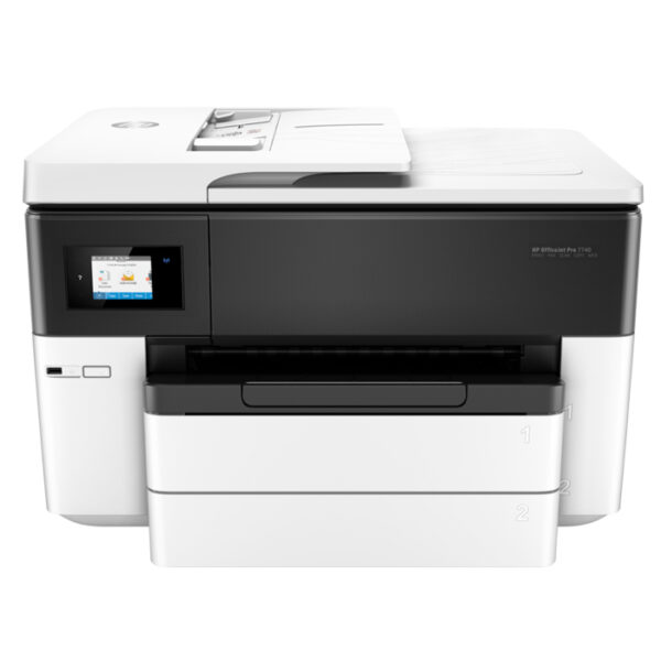 HP OfficeJet Pro 7740 Wide Format All-in-One Printer – Print, Copy, Scan, Fax, High-Quality Color Printing, Wi-Fi, HP Smart App, Touchscreen – White
