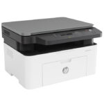 ⁦طابعة HP LaserJet Pro MFP M135a متعددة الوظائف – طباعة، نسخ، مسح ضوئي – اتصال USB – طابعة ليزر أحادية اللون – أبيض وأسود⁩ - الصورة ⁦5⁩