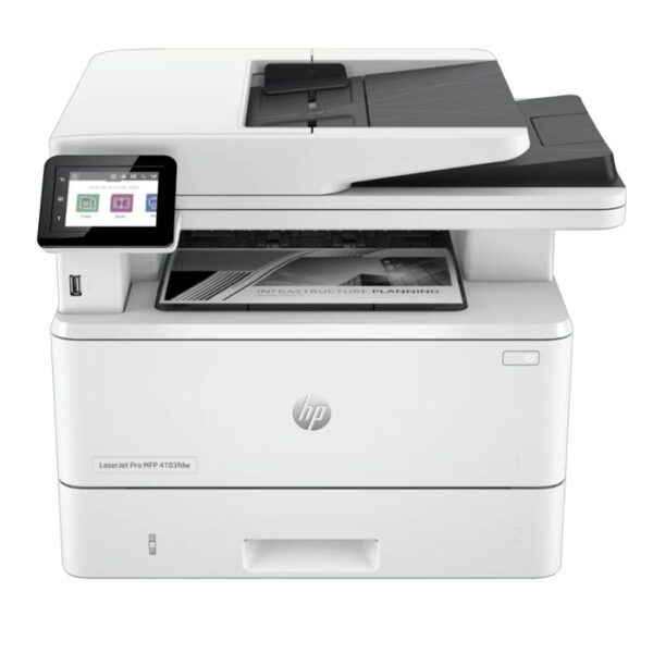 طابعة HP LaserJet Pro MFP M4103fdw - طابعة ليزر متعددة الوظائف مع واي فاي