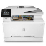 HP Color Laser Pro MFP N283fdn All-in-One Printer – Print, Copy, Scan, Fax, Wired Ethernet, High-Quality Color Laser Printing, Touchscreen – White
