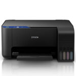 طابعة Epson EcoTank L3111 نفث حبر ملونة – طباعة عالية الجودة مع خزانات حبر قابلة لإعادة التعبئة، طباعة سريعة واقتصادية، تصميم مدمج، اتصال USB، أسود