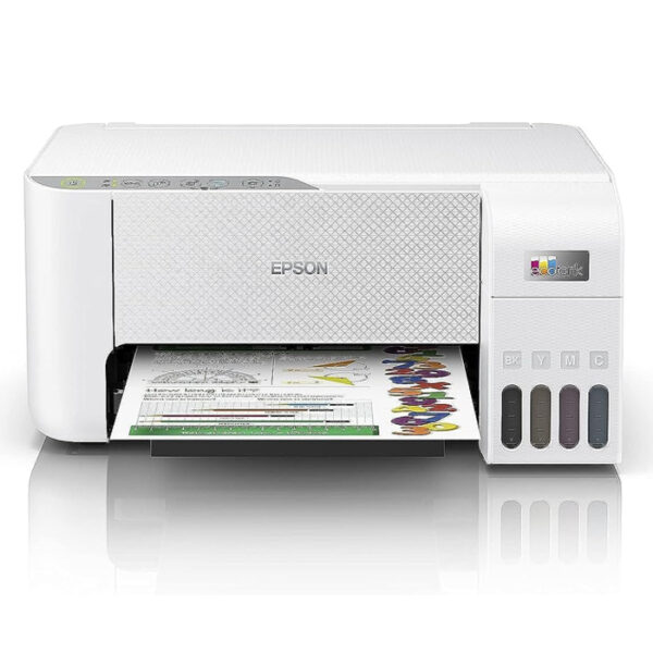 Epson EcoTank L3256 Multi-Function Inkjet Printer, Wireless, Color Printing, Copy, Scan, and Wi-Fi