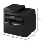 ⁦طابعة كانون i-SENSYS MF275dw الليزرية أحادية اللون متعددة الوظائف (طباعة، نسخ، مسح ضوئي، فاكس)⁩ - الصورة ⁦2⁩