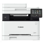⁦طابعة ليزر ألوان متعددة الوظائف Canon i-SENSYS MF655Cdw (EMEA) – طباعة، نسخ، مسح ضوئي، اتصال لاسلكي Wi-Fi، دعم الطباعة على الوجهين، شاشة لمس، أداء عالي للمكاتب⁩ - الصورة ⁦2⁩