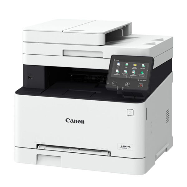 طابعة ليزر ألوان متعددة الوظائف Canon i-SENSYS MF655Cdw (EMEA) – طباعة، نسخ، مسح ضوئي، اتصال لاسلكي Wi-Fi، دعم الطباعة على الوجهين، شاشة لمس، أداء عالي للمكاتب