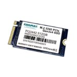 ⁦قرص الحالة الصلبة كينغ ماكس PQ3442 M.2 2242 PCIe Gen3x4 – سعة 512 جيجابايت، بسرعة تصل إلى 2400 ميجابايت في الثانية، يتميز بأداء عالٍ وتصميم مضغوط مناسب للأجهزة المحمولة وأجهزة الحاسوب الصغيرة⁩ - الصورة ⁦3⁩
