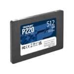 Patriot P220 512GB 2.5" SATA III SSD – Up to 550MB/s Read, 500MB/s Write, 7mm Thickness - Image 3